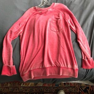 Red/Pink crewneck sweatshirt / sweater